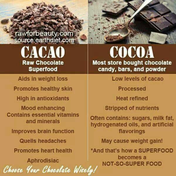 Cacoa Vs Cocoa what sthe Difference TA FITNESS